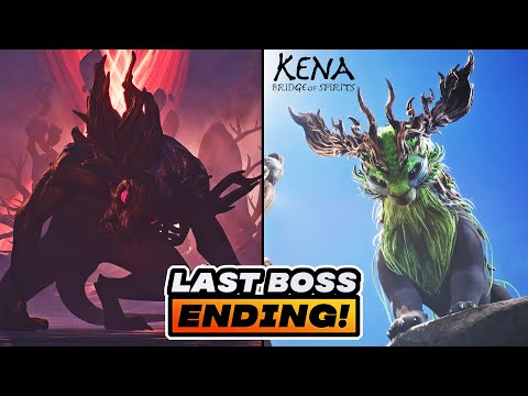 Kena Bridge Of Spirits Ending | Corrupt Rot God Final Boss Fight Guide How to Beat | Gameplay PC