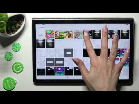 How to Add Photos To Your Text Message on Lenovo Yoga Tab 11