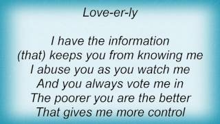 Skunk Anansie - We Love Your Apathy Lyrics