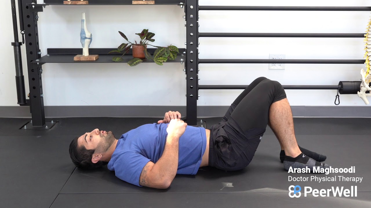 Bilateral Knee Drops - YouTube