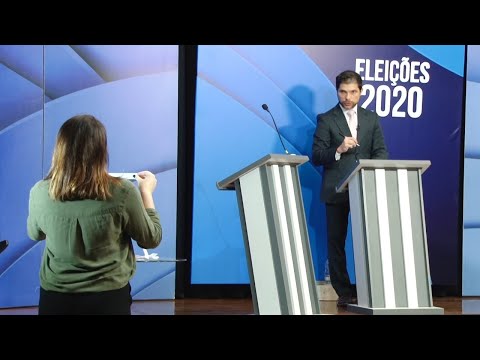 Candidatos apresentam propostas em último debate da TV Claret