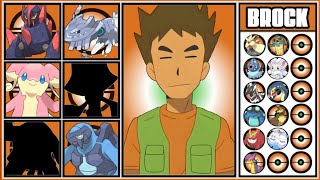 Brock Unova Journey Pokémon Team