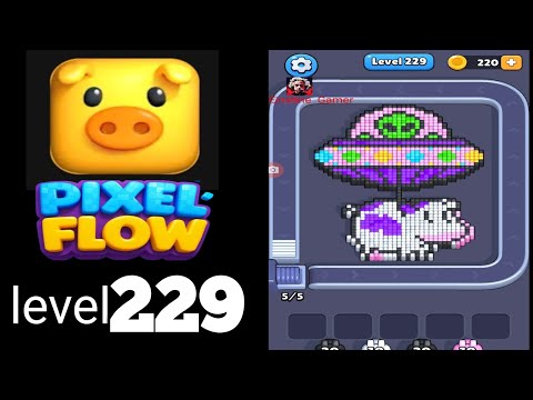 Pixel Flow Level 229 Walkthrough