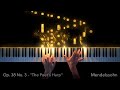 Mendelssohn - "The Poet's Harp" Op. 38 No. 3