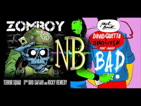 David Guetta & Showtek vs. Zomboy - Bad vs Terror Squad (Afrojack Mashup)[UMF 2017]