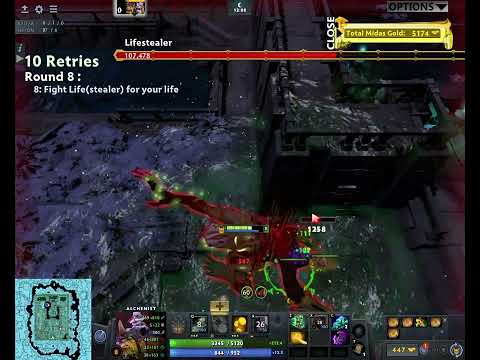 Dota 2 Epic Boss Fight Reborn solo Alchemist