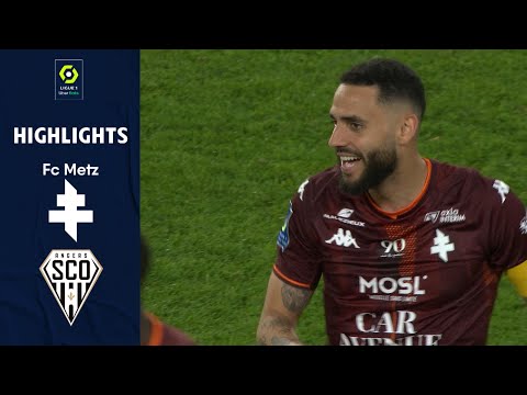 FC METZ - ANGERS SCO (1 - 0) - Highlights - (FCM - SCO) / 2021-2022