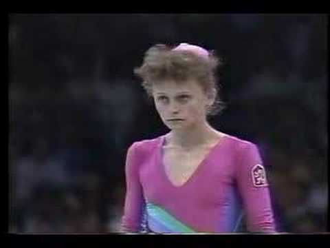 Alena Drevjana VT 1988 Seoul Team Free