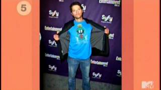 Misha Collins dans 10 On Top : CW Bad Guys