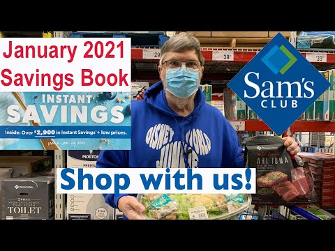 SAM'S CLUB Shopping Trip - JANUARY INSTANT SAVINGS...