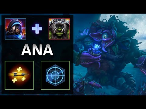 Ana Eye of Horus vs Rehgar | Garden of Terror | Heroes of the Storm Master Replay