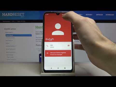 How to Add Photo to Contact in ZTE Blade V10 Vita – Personalize Contact List