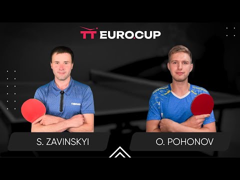 20:05 Serhii Zavinskyi - Oleksandr Pohonov 01.06.2024 TT Euro.Cup Ukraine Professional. TABLE 3