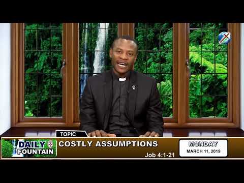 DAILY FOUNTAIN OF MARCH 11, 2019 - REV'D NELSON T. AKINWANDE