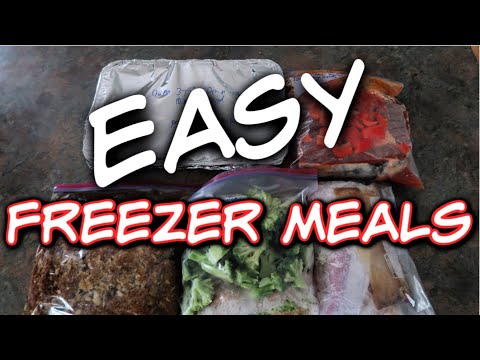 FIVE EASY FREEZER MEALS | Feeding a Family of 6 on $200 a Month