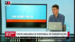 PONTURILE LUI BOGDAN SOCOL: Variante pentru cele mai atractive meciuri ale zilei!