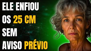 A amiga da minha madrasta me surpreendeu no jardim