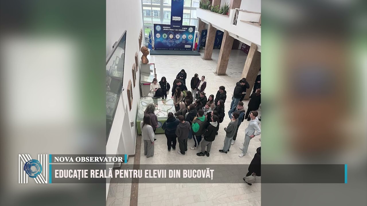 Educație reală pentru elevii din Bucovăț