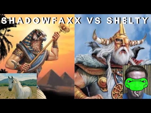 Shadowfaxx (Ra) vs Shelty (Odin) - Age of Mythology: The Titans (Game 1)