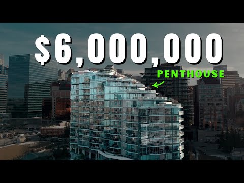 Inside Calgary's MOST EXPENSIVE Condo - $6,000,000 Penthouse