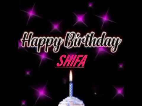 Shifa Name Happy Birthday to you Video Song Shorts Happy  Song With Names