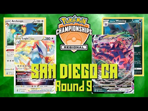 Lugia VStar vs Eternatus/Weezing - Pokemon TCG San Diego Regionals Round 9