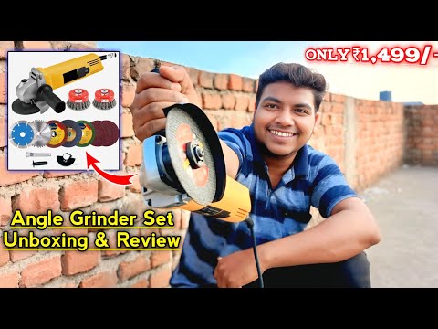 MGT801 Angle Grinder Unboxing For Flipkart  || Best Angle Grinder in India || Under ₹1,500 Budget 🥳