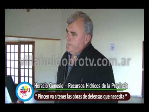 PINCEN VA A TENER LAS OBRAS DE DEFENSA QUE NECESITA