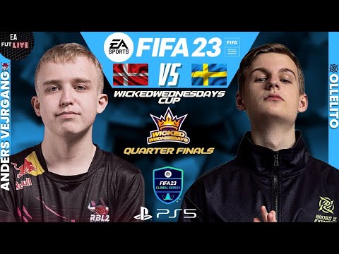 ANDERS VEJRGANG VS OLLELITO   FIFA 23 QUARTER FINALS WICKEDWEDNESDAYS CUP FGS23