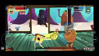 Super Brawl 2 Survival With Classic SpongeBob