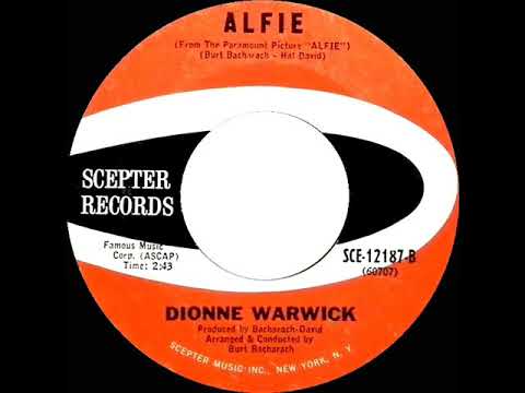 1967 HITS ARCHIVE: Alfie - Dionne Warwick (mono 45)