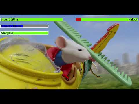 Stuart Little 2 (2002) Final Battle with healthbars