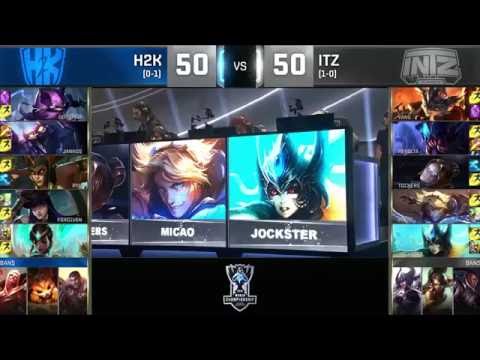 H2K vs ITZ Highlights Worlds 2016 Day 2 H2K Gaming vs INTZ Esports