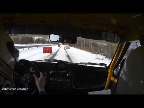 Trening Tychy 14.01.2017 Henryk Sosnowski / Sławomir Gorący Fiat Seicento Sportng