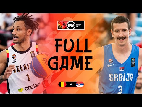 Belgium 🇧🇪 vs Serbia 🇷🇸 | Men | Full Pool Game | FIBA 3x3 World Cup 2025 | 3x3 Basketball