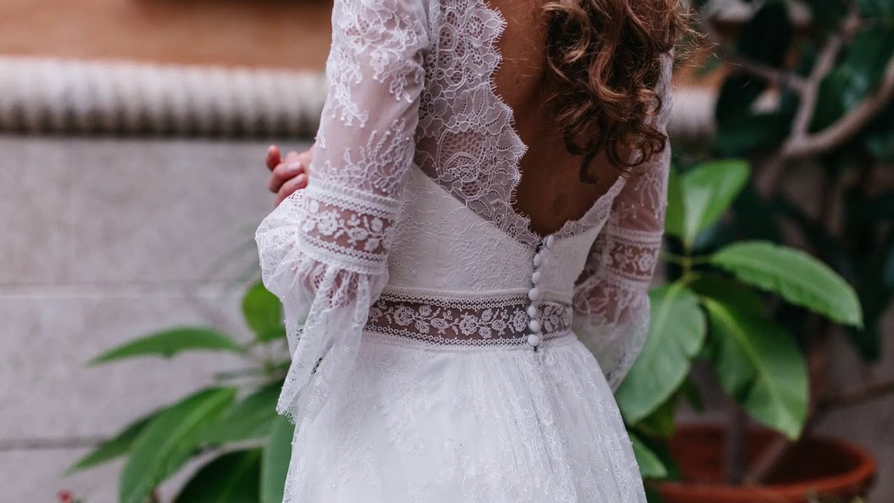 Vestido de novia boho-chic