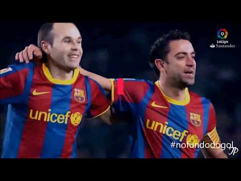 Messi, Xavi, Iniesta  - The Greatest Trio - End of an Era - No fundo do gol |HD