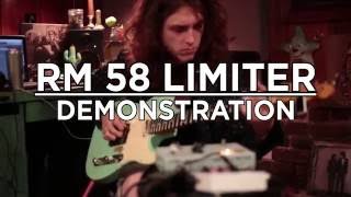 Video thumbnail for Daniel Donato demonstrates the Roger Mayer Effects RM 58 limiter take #2 by Lance Seymour