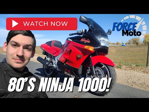 Riding the original Ninja 1000!