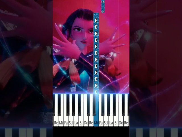 Vídeo relacionado con KPop Demon Hunters: Music from the Netflix Film Easy Piano