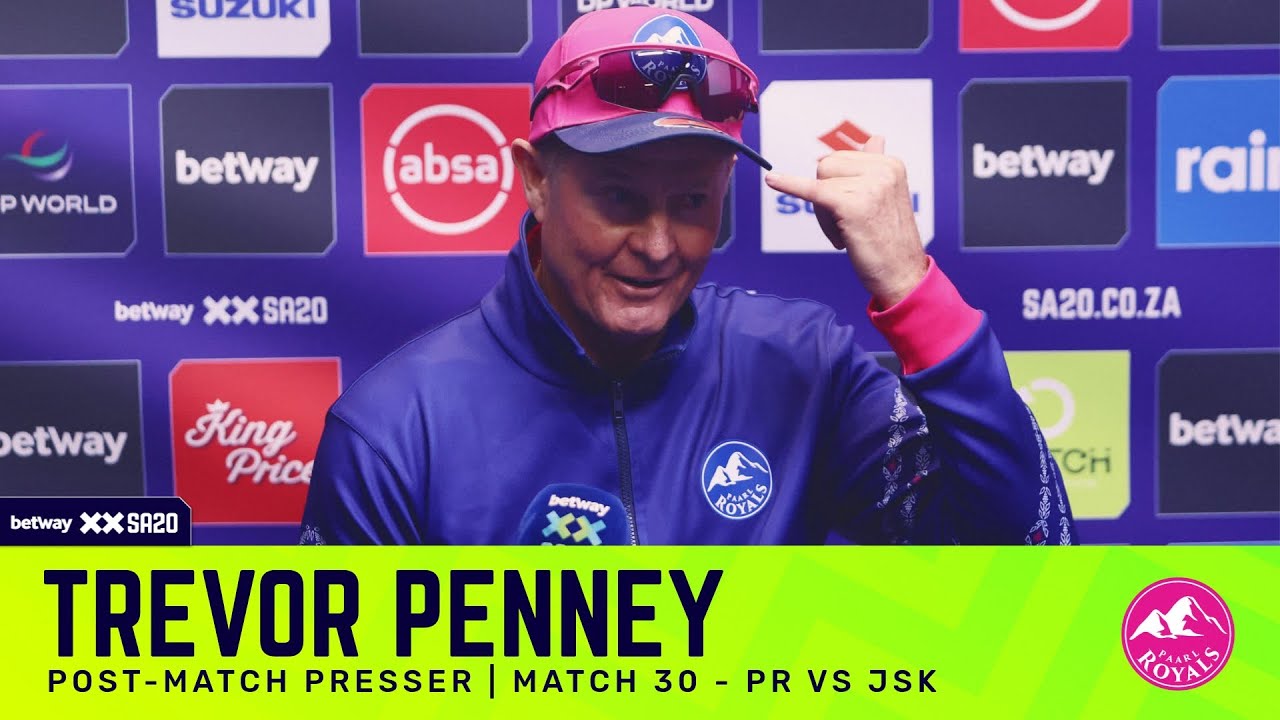Trevor Penney, Paarl Royals | PRvJSK Post-match presser