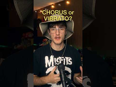 Chorus vs. Vibrato #chorus #vibrato #musicproducer #audioeffects #pitchmodulation #musicproduction