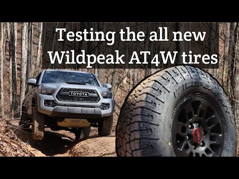 Testing - Wildpeak AT4W tires - 2017 Tacoma TRD pro - Bays mountain off-road park