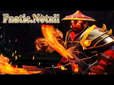 Dota 2 Fnatic.N0tail plays Ember Spirit