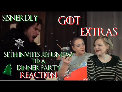 Seth Invites Jon Snow to a Dinner Party Reaction (PLUS Channel Update)🎄🥂
