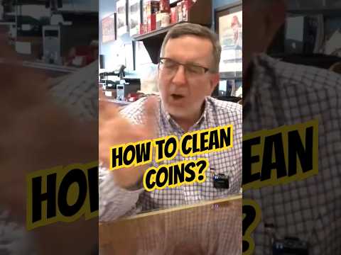 HOW To Clean Coins? #coin
