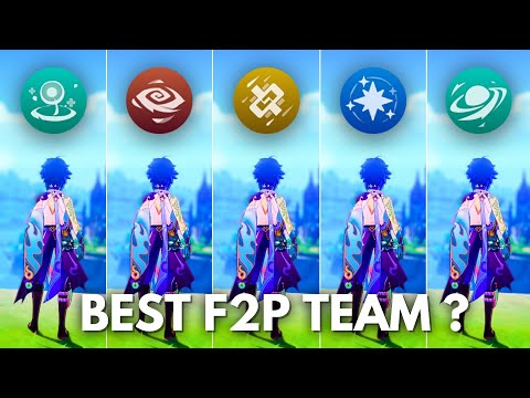 5 Strongest F2P Xiao Teams!![ Genshin Impact ]