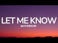 Mayorkun – Let Me Know (Lyrics)
