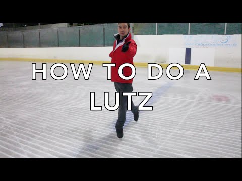 HOW TO DO A LUTZ | FIGURE SKATING ❄️❄️