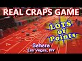 PLAYER HITS ALL TALL BONUS? - Live Craps Game #59 - Sahara, Las Vegas, NV - Inside the Casino